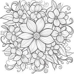Coloring Pages For Adults Simple - Printable Coloring page