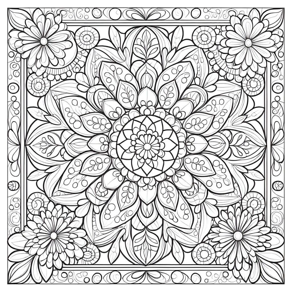 Adult Coloring Owl Page Coloring - Coloring Pages For Adults Stress Relief 1024x1024 