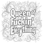 Coloring Pages For Adults Swear Words