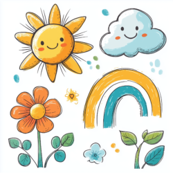 Easy Coloring Pages For Kids - Origin image
