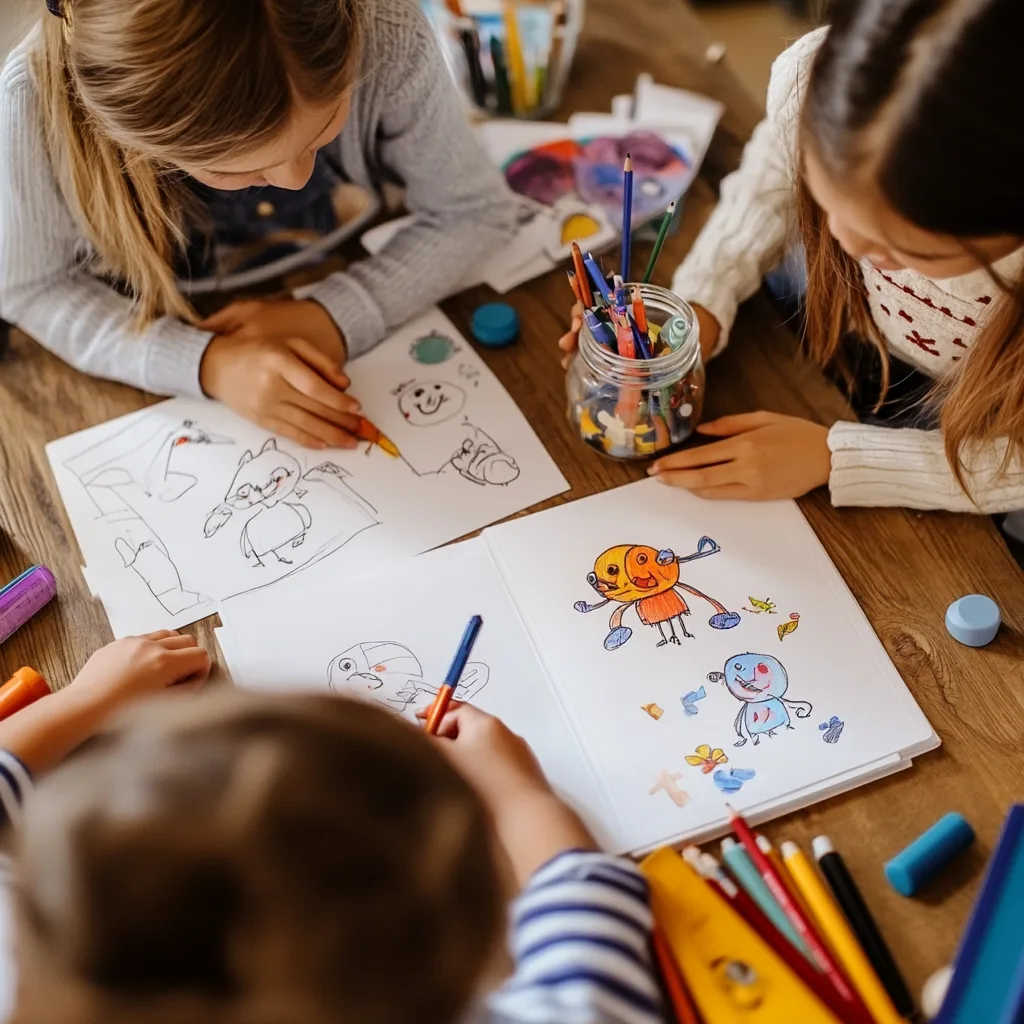 Cómo Enseñar a los Niños a Dibujar 7