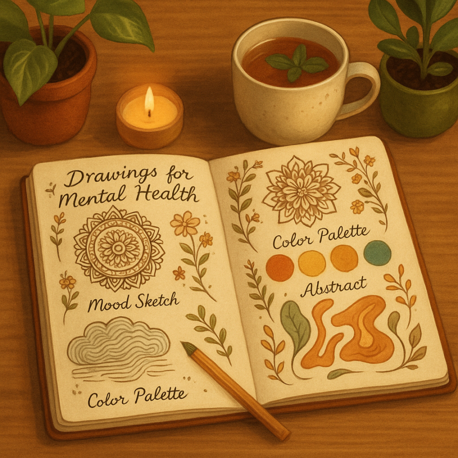 Benefits of Drawing for Mental Health | Blog Mimi Panda