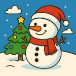 Coloring Pages For Kids Christmas - Origin image