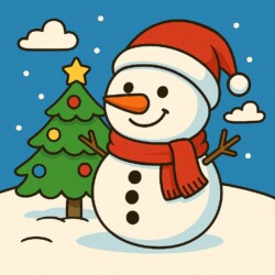 Coloring Pages For Kids Christmas - Origin image