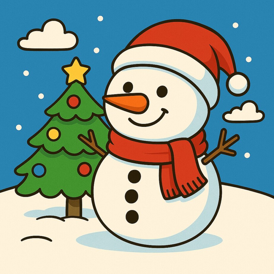 Coloring Pages For Kids Christmas 2