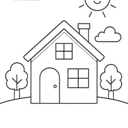 Coloring Pages For Kids Easy - Printable Coloring page