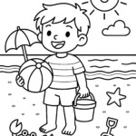 Coloring Pages For Kids Summer