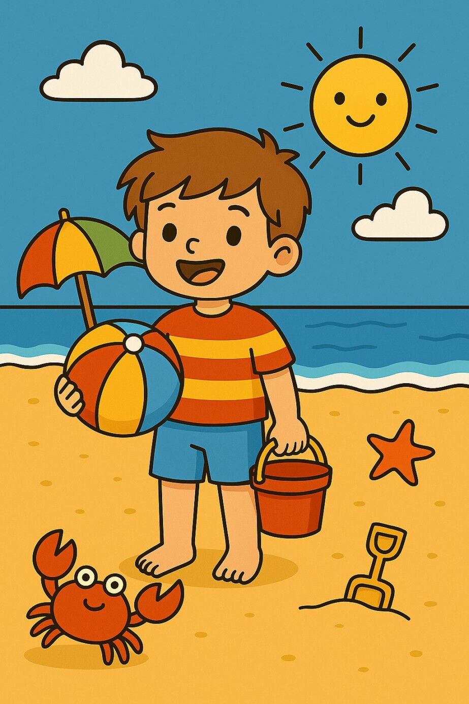 Coloring Pages For Kids Summer 2
