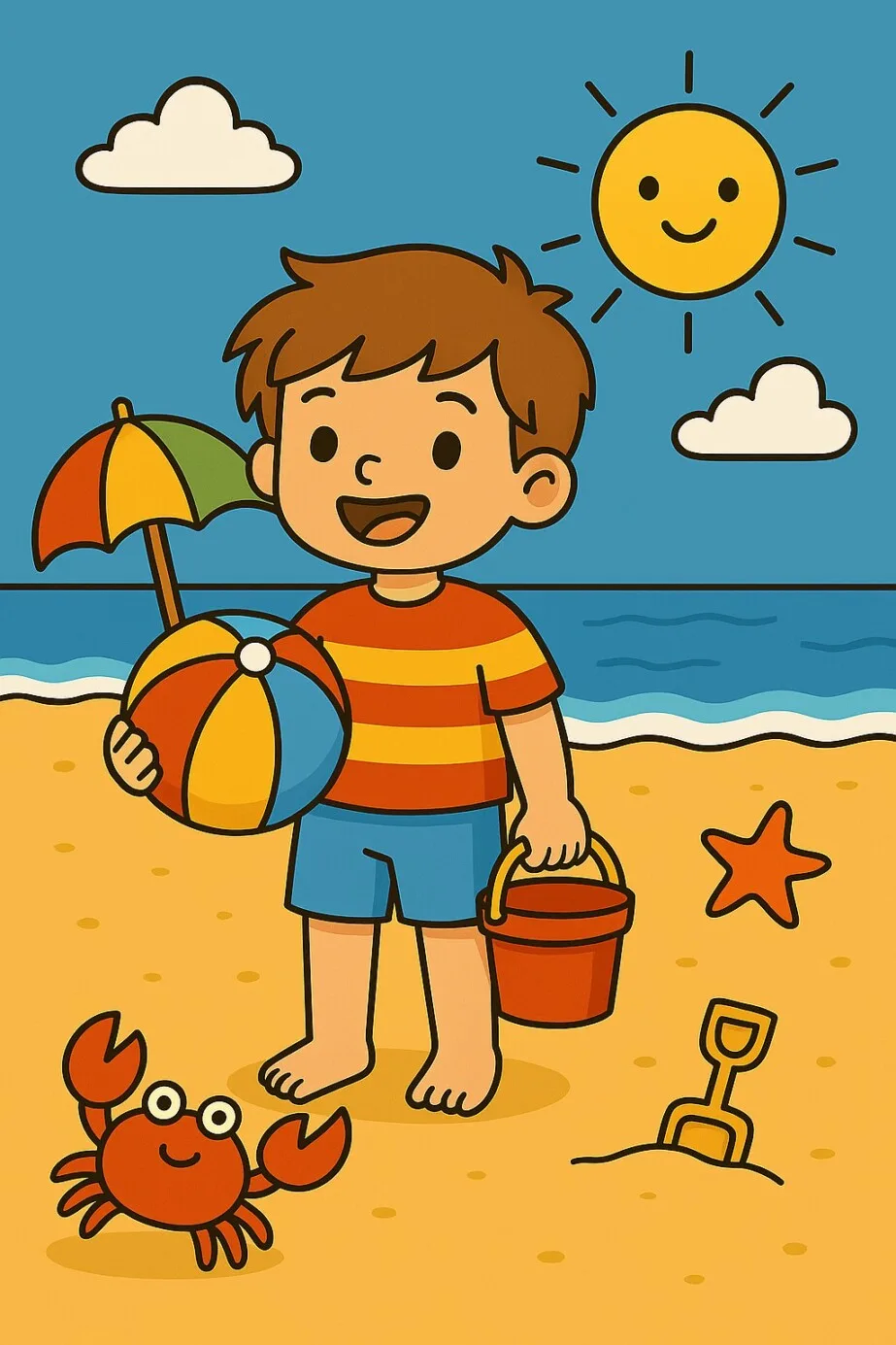 Coloring Pages For Kids Summer 2