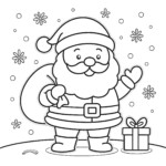 Free Christmas Coloring Pages For Kids