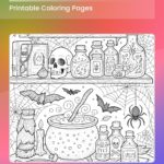 Halloween Coloring Book