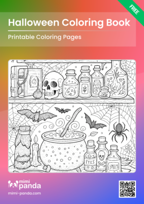 Halloween Coloring Book - Coloring Book