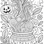 Halloween Coloring Book