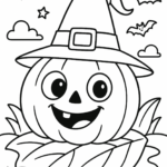 Halloween Coloring Book for Kids