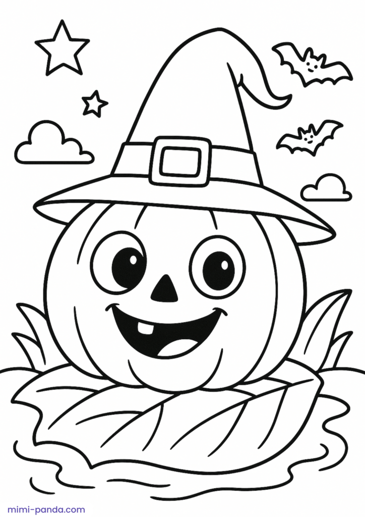 Halloween Coloring Book for Kids 5