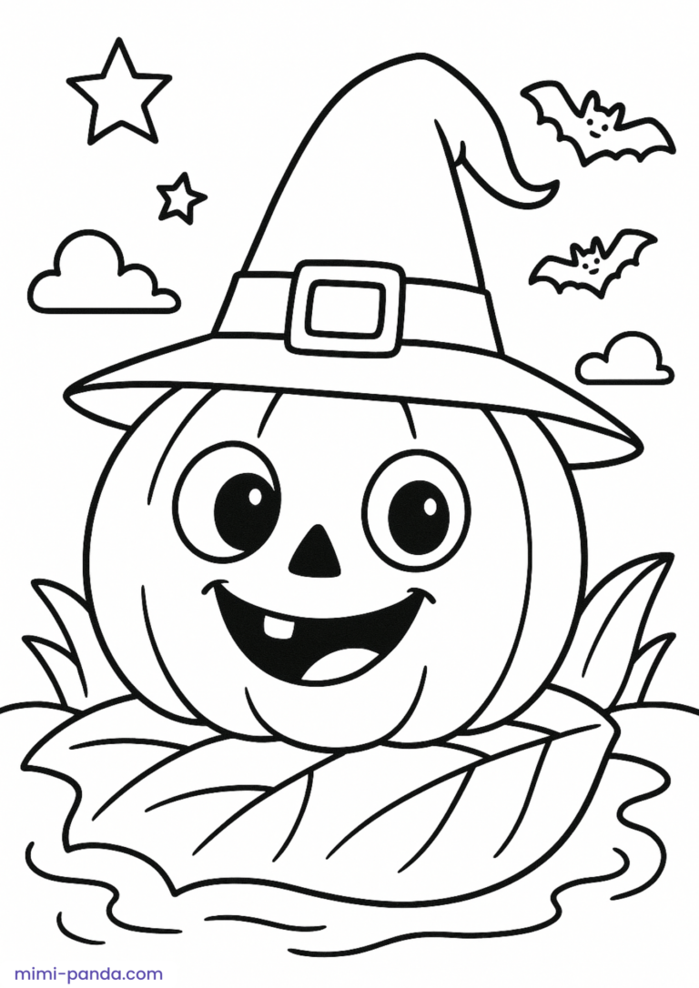 Halloween Coloring Book for Kids 5
