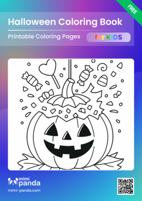 Halloween Coloring Book for Kids - Coloring Book