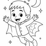 Halloween Coloring Book for Kids