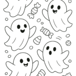 Halloween Coloring Book for Kids