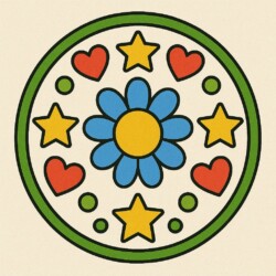 Mandala Coloring Pages For Kids - Origin image