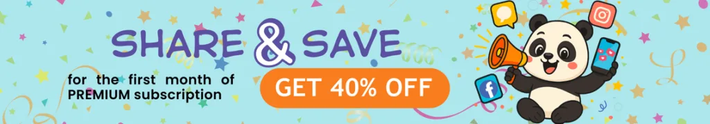 Share & Save — Get 40% Off