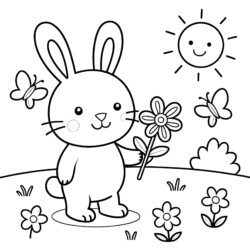 Spring Coloring Pages For Kids - Printable Coloring page
