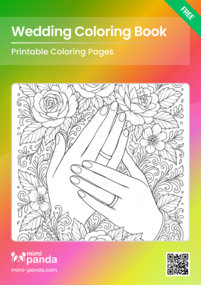 Wedding Coloring Book - Coloring Book