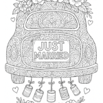 Wedding Coloring Book