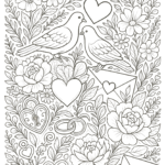 Wedding Coloring Book