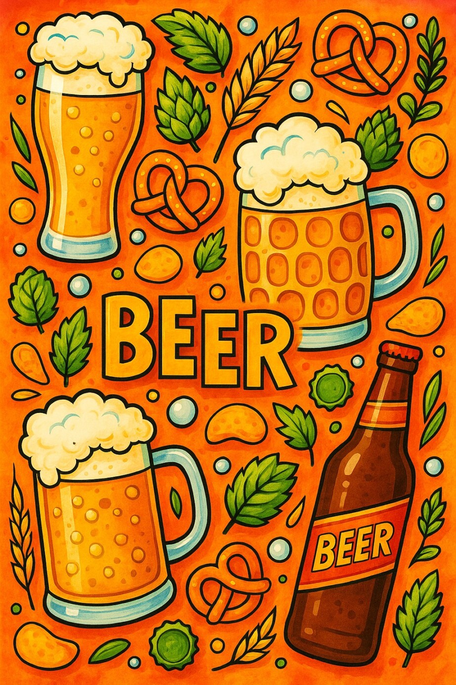 Beer Coloring Pages 2