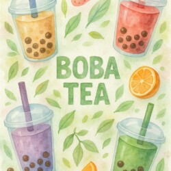Boba Tea Coloring Pages - Origin image