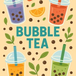 Bubble Tea Coloring Pages - Origin image