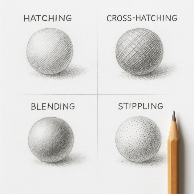 Line Drawing vs Shading: What’s the Difference and When to Use Each ...