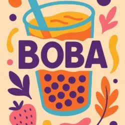 Boba Drink Coloring Pages - Origin image