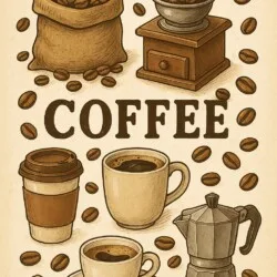 Coffee Coloring Pages For Adults - Origin image