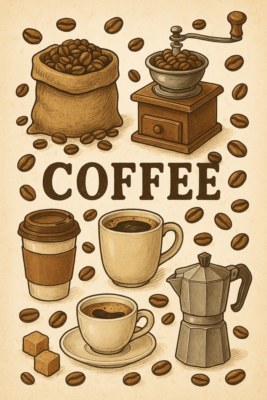 Coffee Coloring Pages For Adults 2