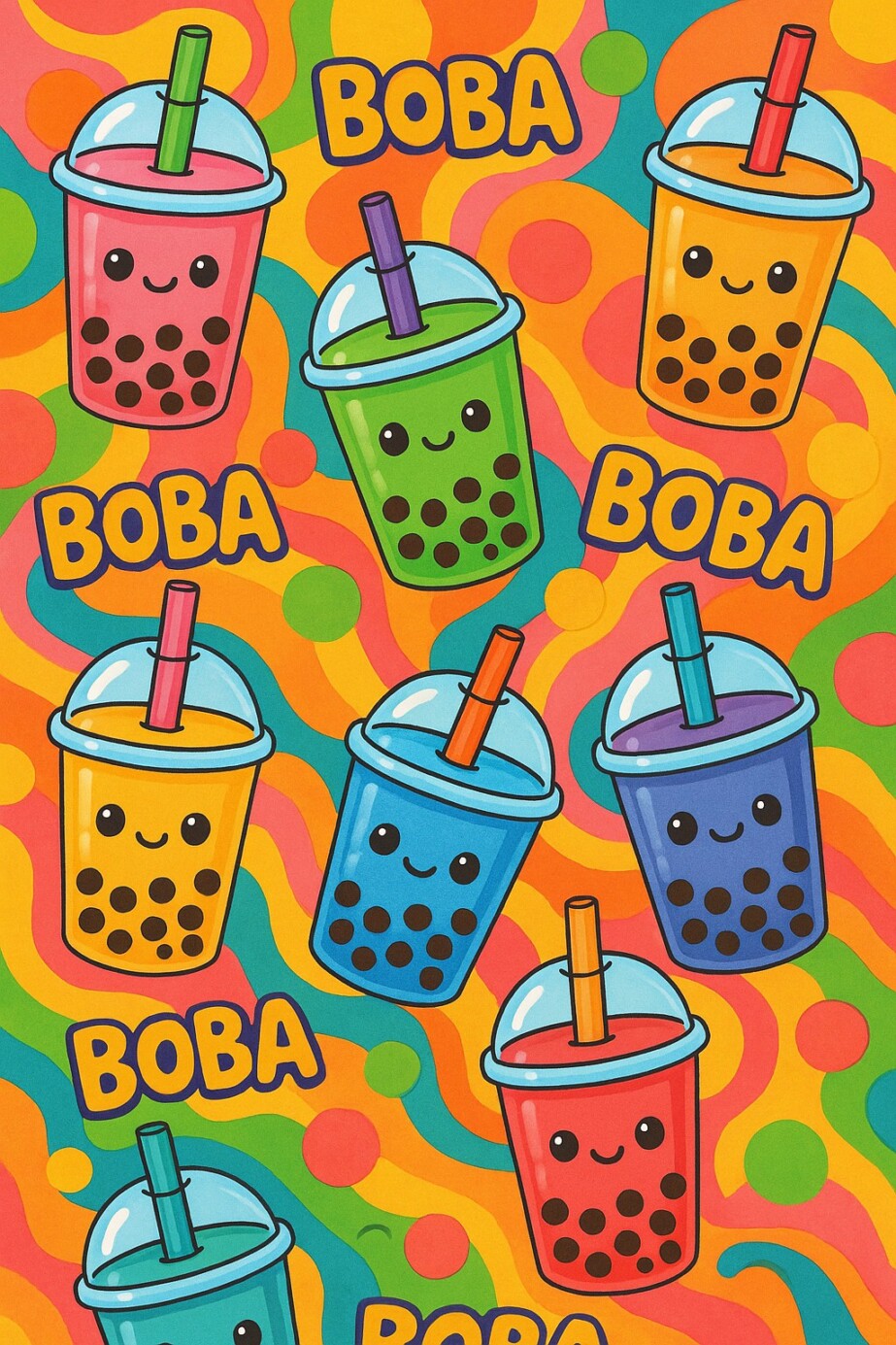 Coloring Page Boba 2