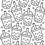 Coloring Pages Boba