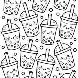 Coloring Pages Boba - Printable Coloring page