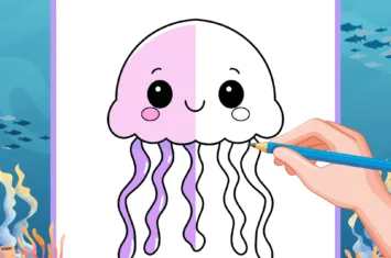 How to Draw a Jellyfish – Step-by-Step Guide to Drawing