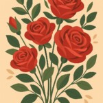 Rose Bouquet Coloring Pages - Origin image