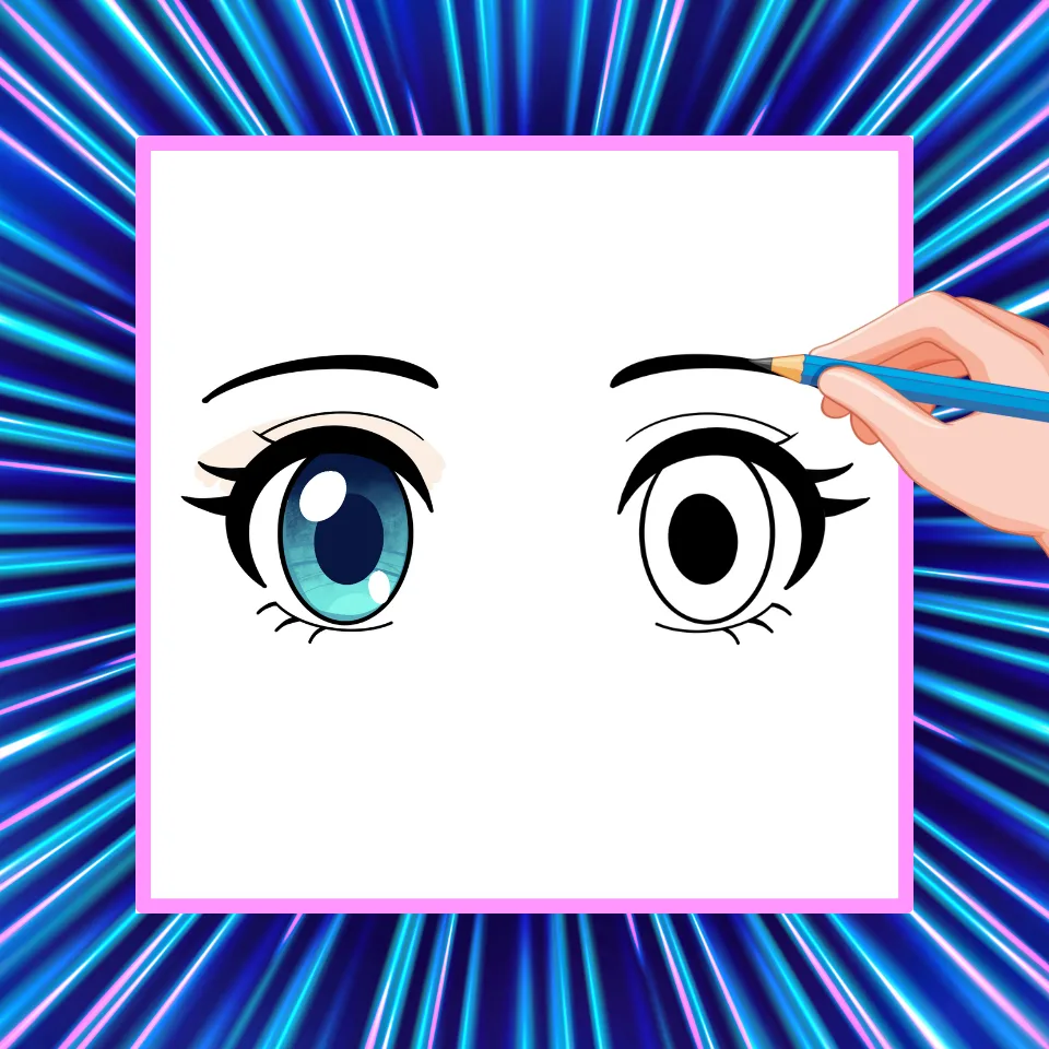 Jak kreslit anime oči
