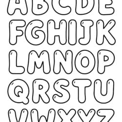 Letters Coloring Pages - Printable Coloring page
