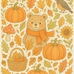 Fall Coloring Pages - Origin image