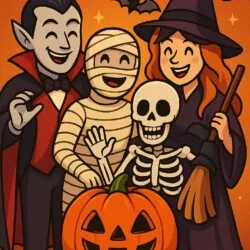 Halloween Coloring - Origin image