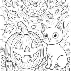Halloween Coloring Pages - Printable Coloring page