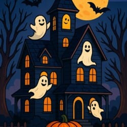 Halloween Coloring Sheets - Origin image