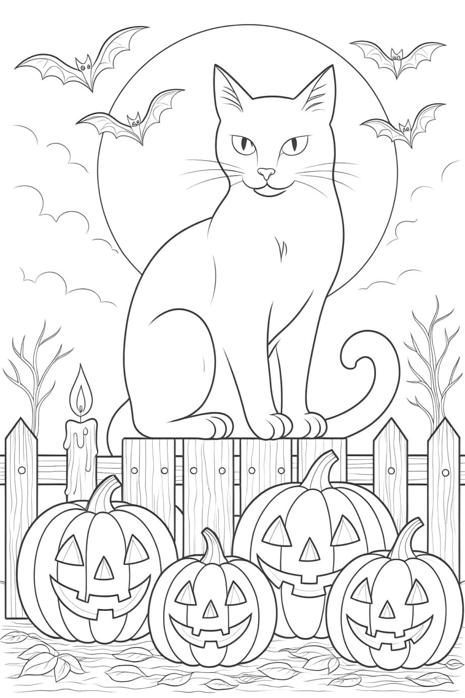 Halloween Colouring