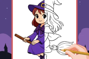 How to Draw a Witch: A Step-by-Step Tutorial