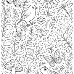 Nature Coloring Pages - Printable Coloring page